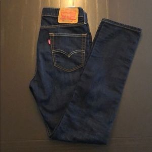 Levi 510 blue jeans